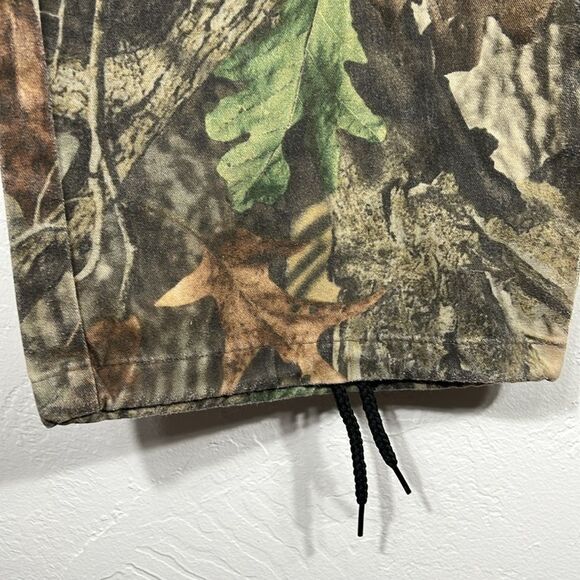 🦌🎯 Vintage WALLS ADVANTAGE Camo Hunting Camouflage Denim Cargo Pants Sz. 46-48 - Picture 5 of 12